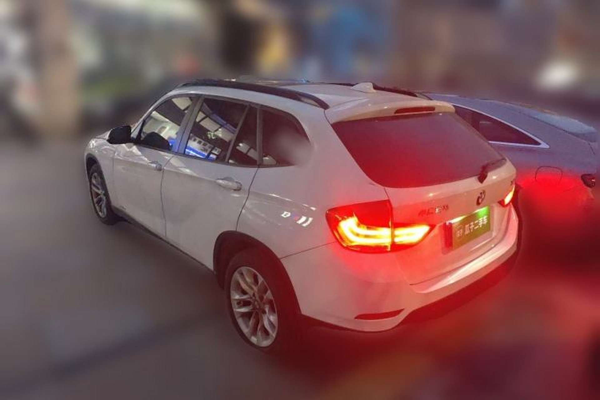 Used BMW X1 2014 sDrive18i Leading Model Rear Left 45 Deg