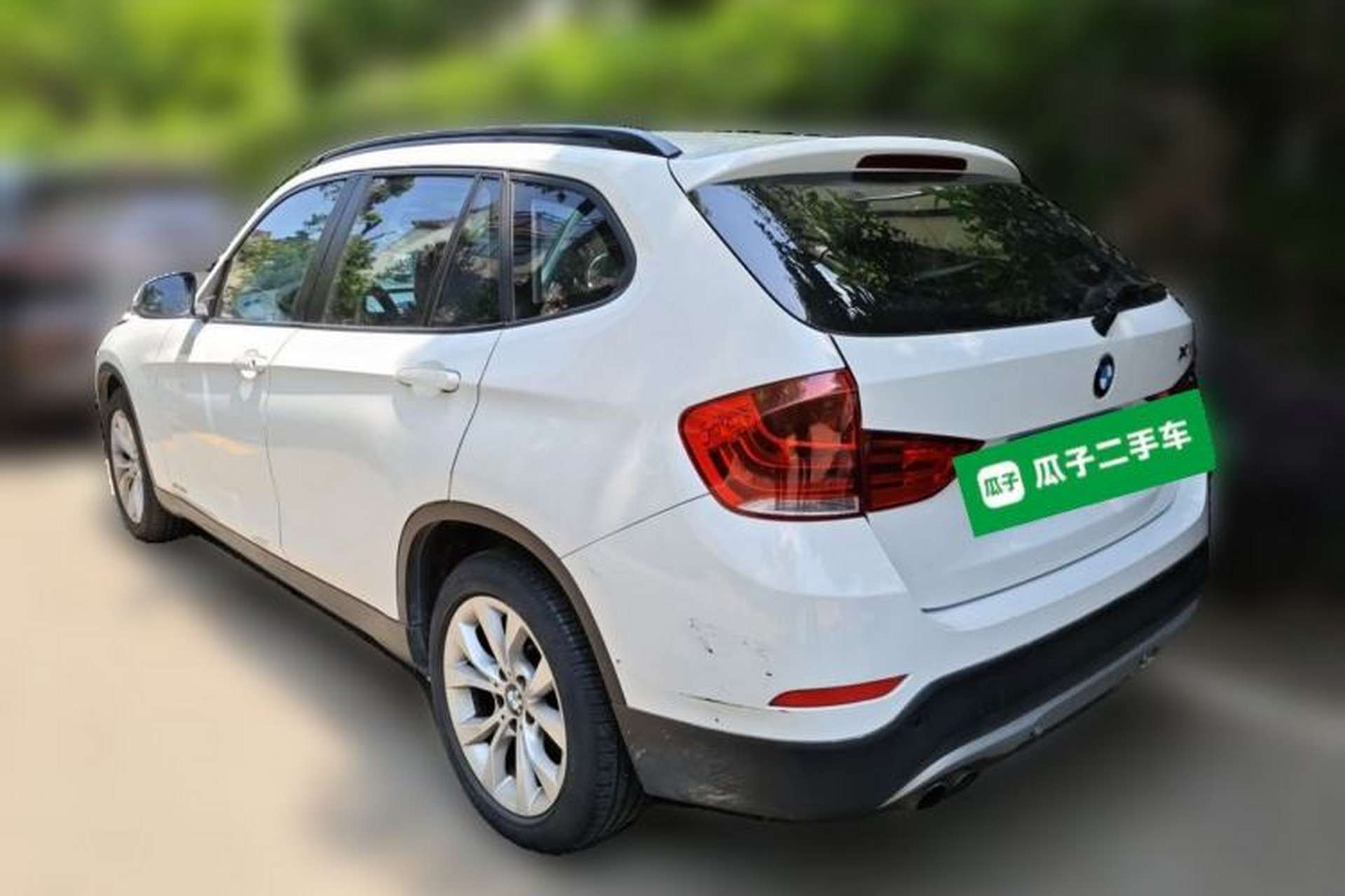 Used BMW X1 2014 sDrive18i Fashion Model Rear Left 45 Deg
