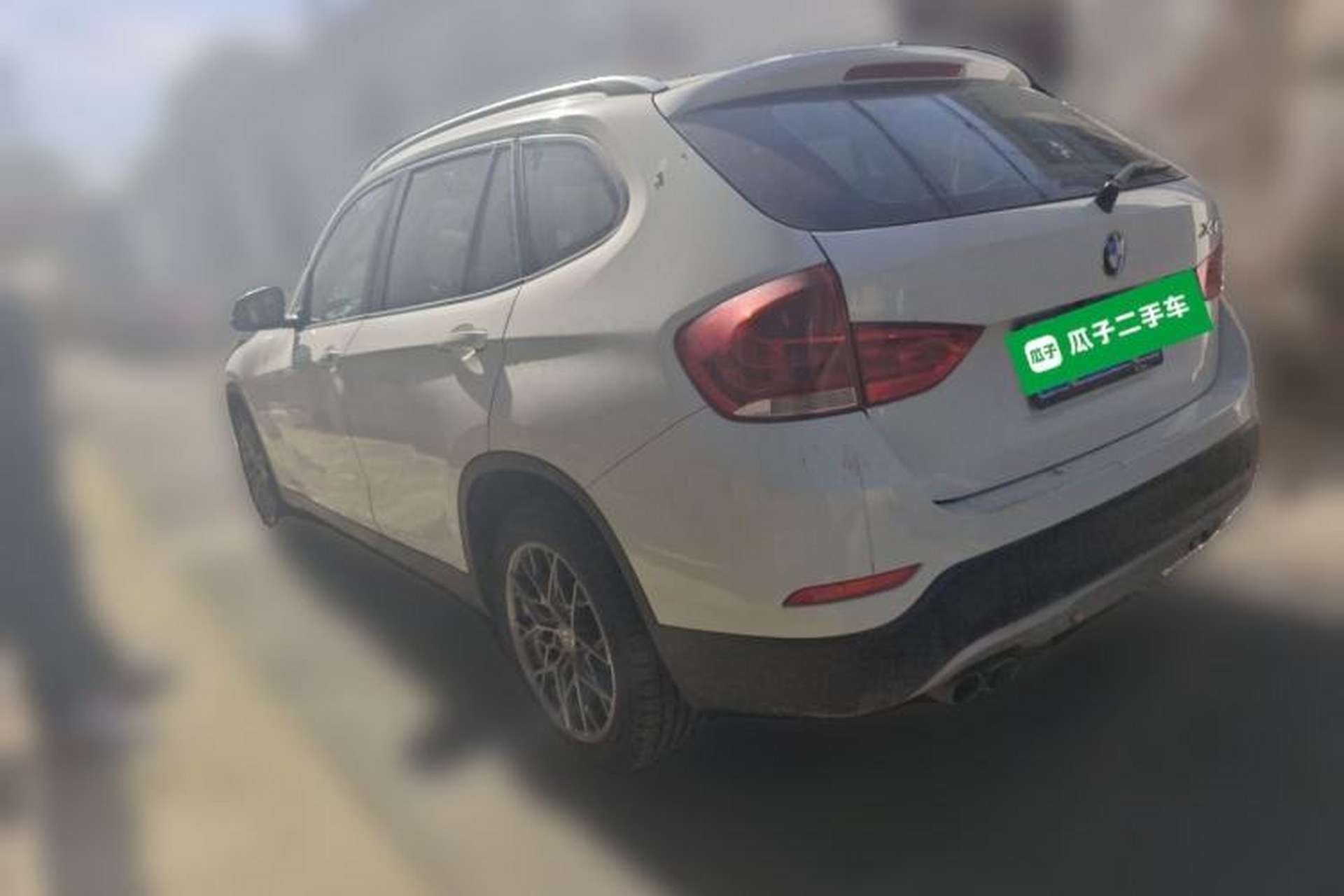 Used BMW X1 2014 sDrive18i Leading Model Rear Left 45 Deg