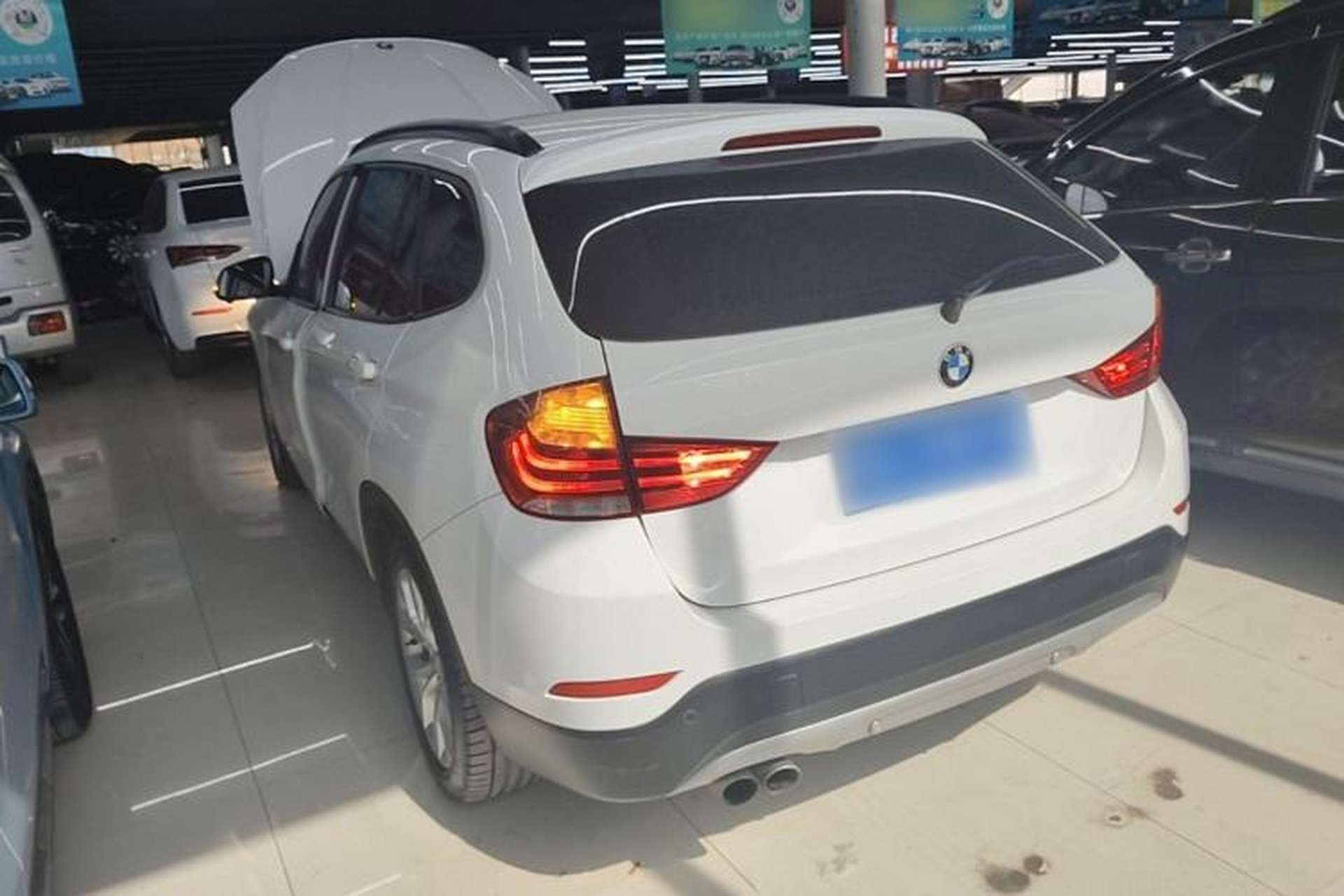 Used BMW X1 2014 sDrive18i Fashion Model Rear Left 45 Deg