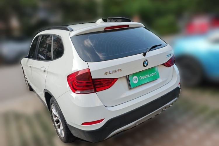 Used BMW X1 2014 sDrive18i Leading Model Rear Left 45 Deg