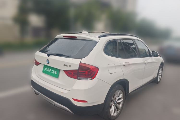 Used BMW X1 2014 sDrive18i Leading Model Rear Right 45 Deg