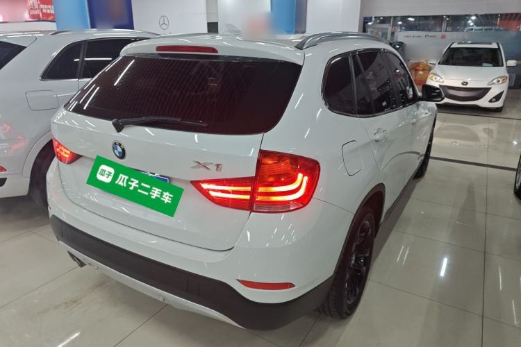 Used BMW X1 2014 sDrive18i Leading Model Rear Right 45 Deg
