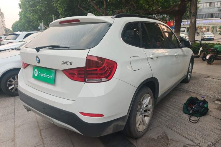 Used BMW X1 2014 sDrive18i Leading Model Rear Right 45 Deg