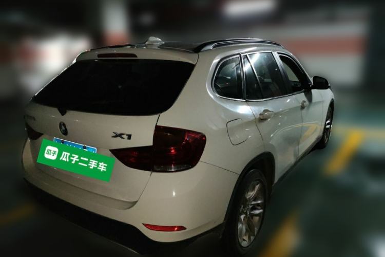 Used BMW X1 2014 sDrive18i Leading Model Rear Right 45 Deg