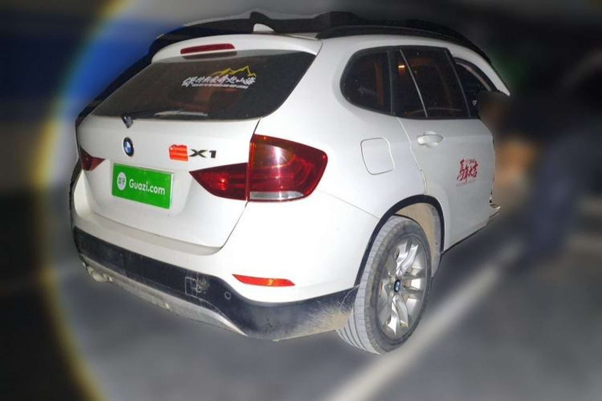 Used BMW X1 2014 sDrive18i Leading Model Rear Right 45 Deg