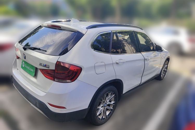Used BMW X1 2014 sDrive18i Leading Model Rear Right 45 Deg