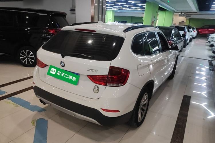Used BMW X1 2014 sDrive18i Leading Model Rear Right 45 Deg