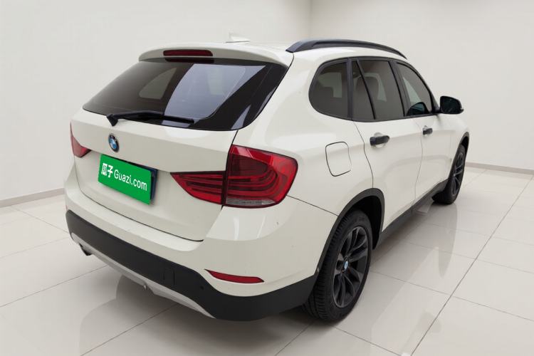 Used BMW X1 2014 sDrive18i Leading Model Rear Right 45 Deg