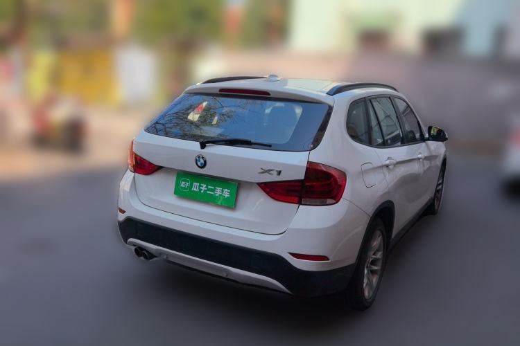 Used BMW X1 2014 sDrive18i Leading Model Rear Right 45 Deg