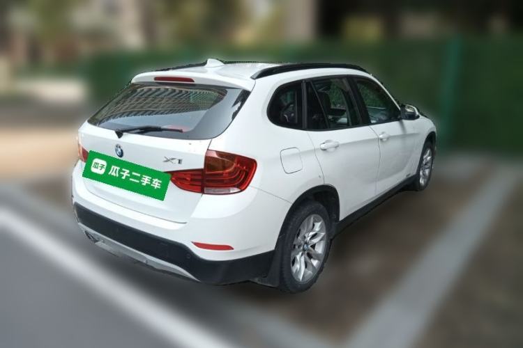 Used BMW X1 2014 sDrive18i Leading Model Rear Right 45 Deg