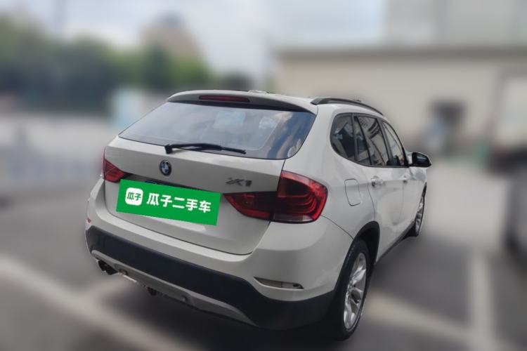 Used BMW X1 2014 sDrive18i Leading Model Rear Right 45 Deg