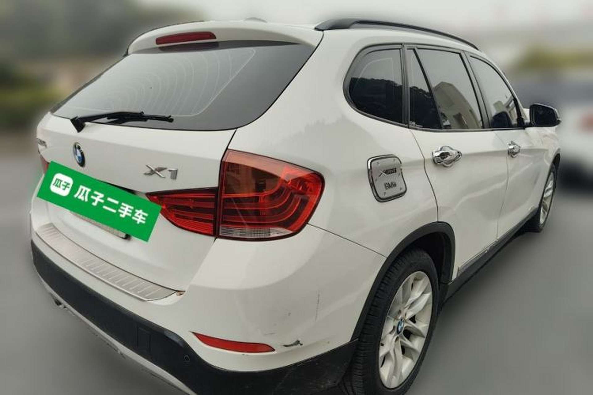 Used BMW X1 2014 sDrive18i Leading Model Rear Right 45 Deg