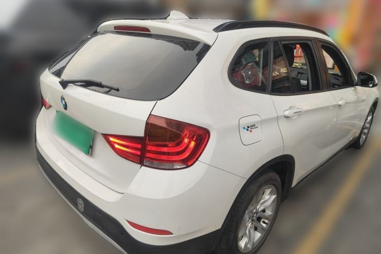 Used BMW X1 2014 sDrive18i Leading Model Rear Right 45 Deg