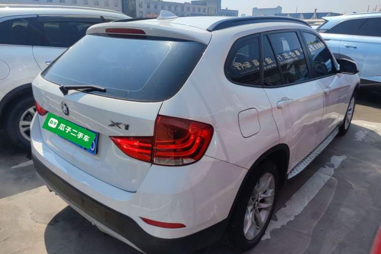 Used BMW X1 2014 sDrive18i Leading Model Rear Right 45 Deg
