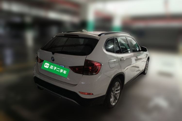 Used BMW X1 2014 sDrive18i Leading Model Rear Right 45 Deg
