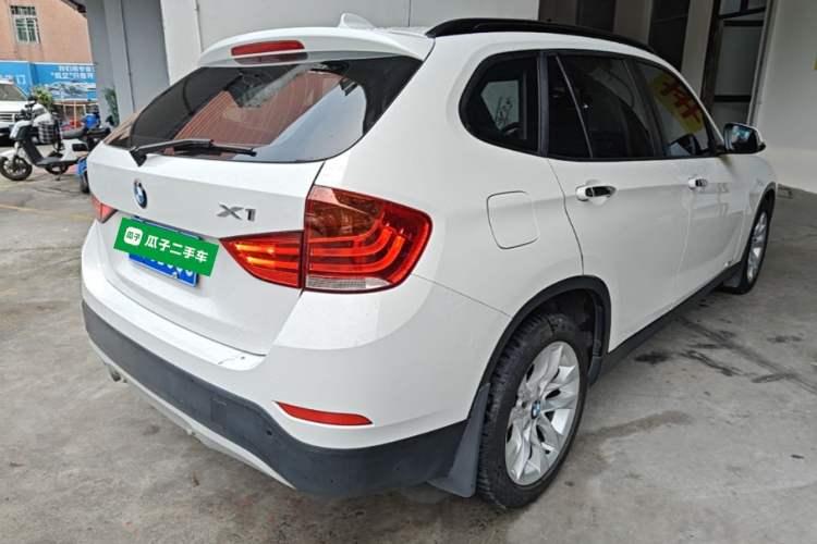 Used BMW X1 2014 sDrive18i Leading Model Rear Right 45 Deg