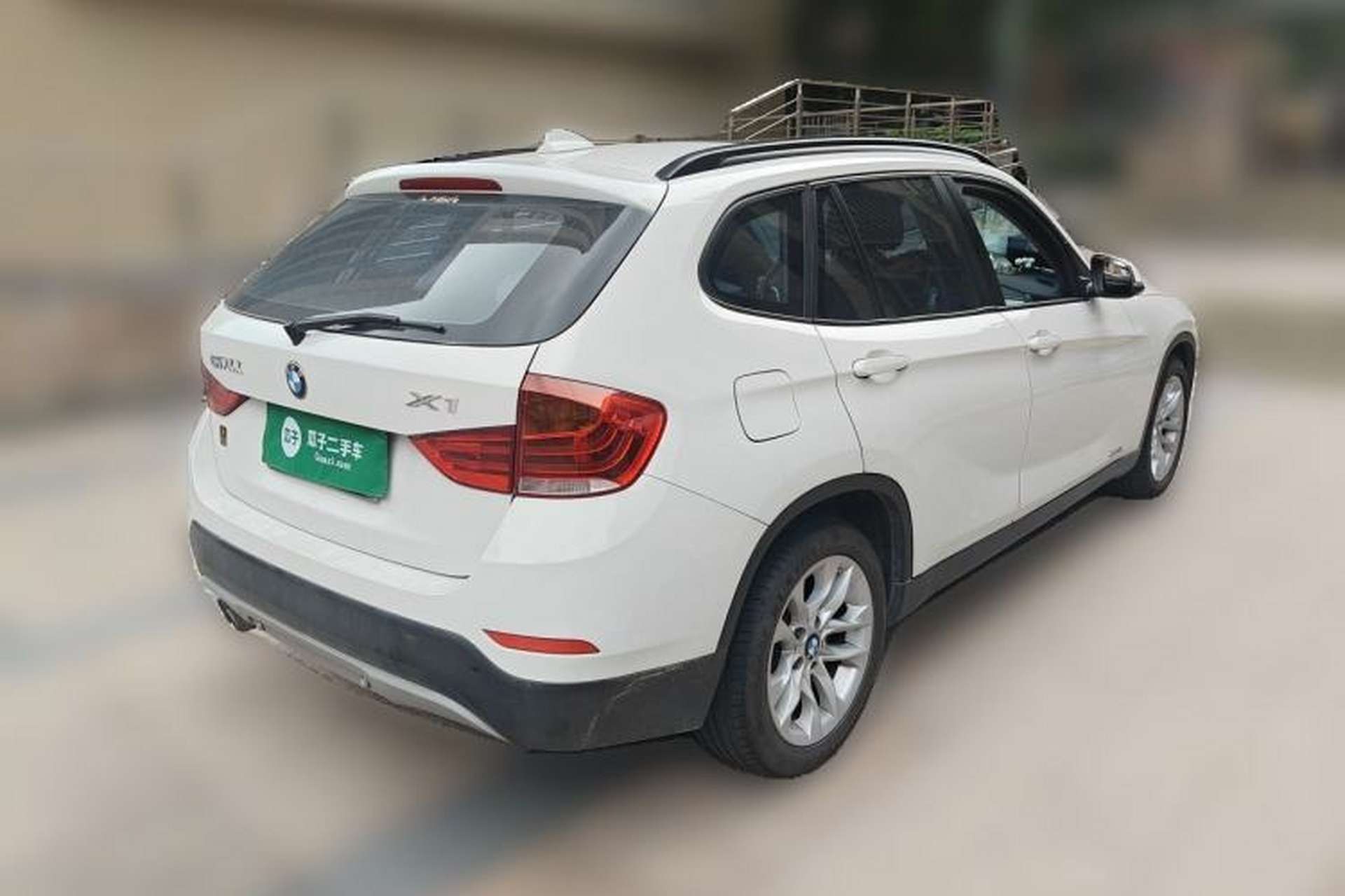 Used BMW X1 2014 sDrive18i Leading Model Rear Right 45 Deg