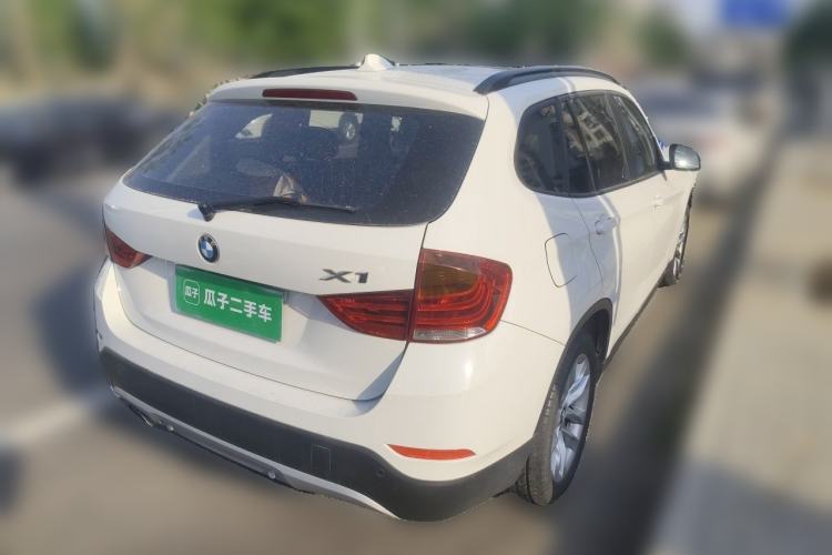 Used BMW X1 2014 sDrive18i Leading Model Rear Right 45 Deg