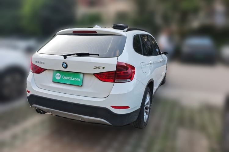 Used BMW X1 2014 sDrive18i Leading Model Rear Right 45 Deg