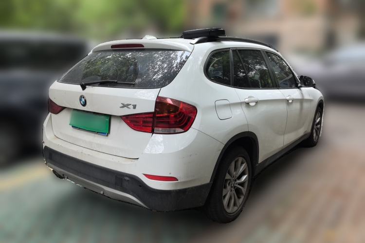Used BMW X1 2014 sDrive18i Leading Model Rear Right 45 Deg