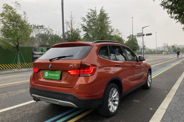 Used BMW X1 2014 sDrive18i Leading Model Rear Right 45 Deg