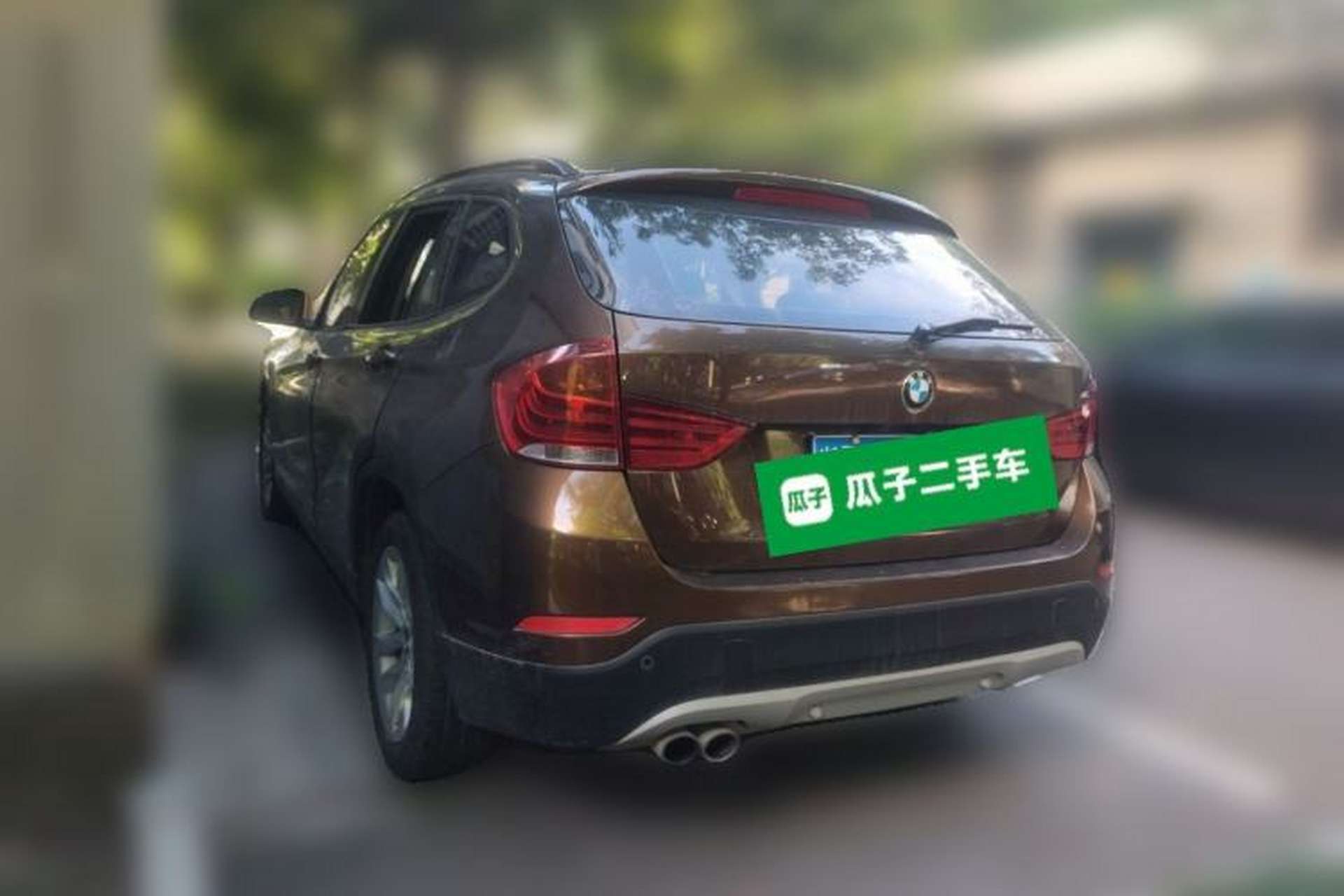 Used BMW X1 2015 sDrive18i Fashion Upgrade Edition Rear Left 45 Deg