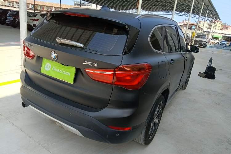 Used BMW X1 2016 sDrive18Li Luxury Model Rear Right 45 Deg