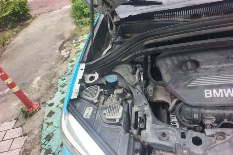 Used BMW X1 2016 sDrive18Li Luxury Model Engine Bay Right