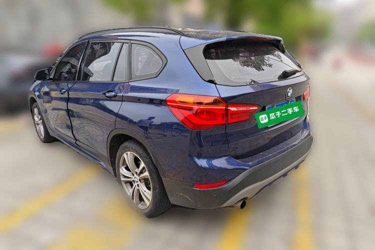 Used BMW X1 2016 sDrive18Li Luxury Model Rear Left 45 Deg