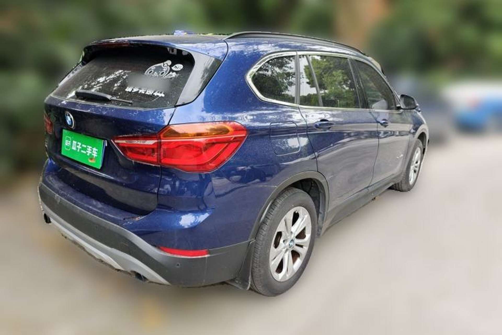 Used BMW X1 2016 sDrive18Li Premium Edition Rear Right 45 Deg