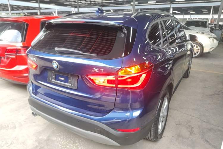 Used BMW X1 2016 sDrive18Li Premium Edition Rear Right 45 Deg