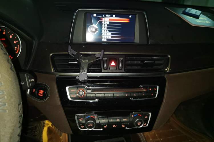 Used BMW X1 2016 sDrive20Li Luxury Model Audio And AC Panel