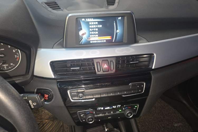Used BMW X1 2016 sDrive18Li Fashion Model Audio And AC Panel