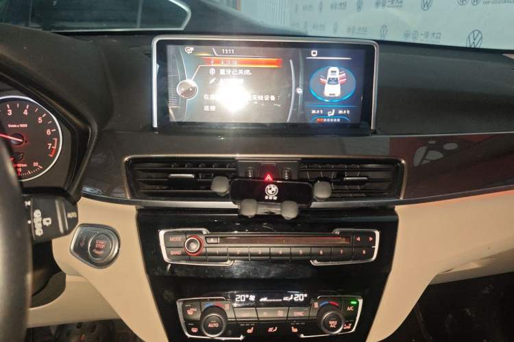 Used BMW X1 2016 sDrive20Li Luxury Model Audio And AC Panel