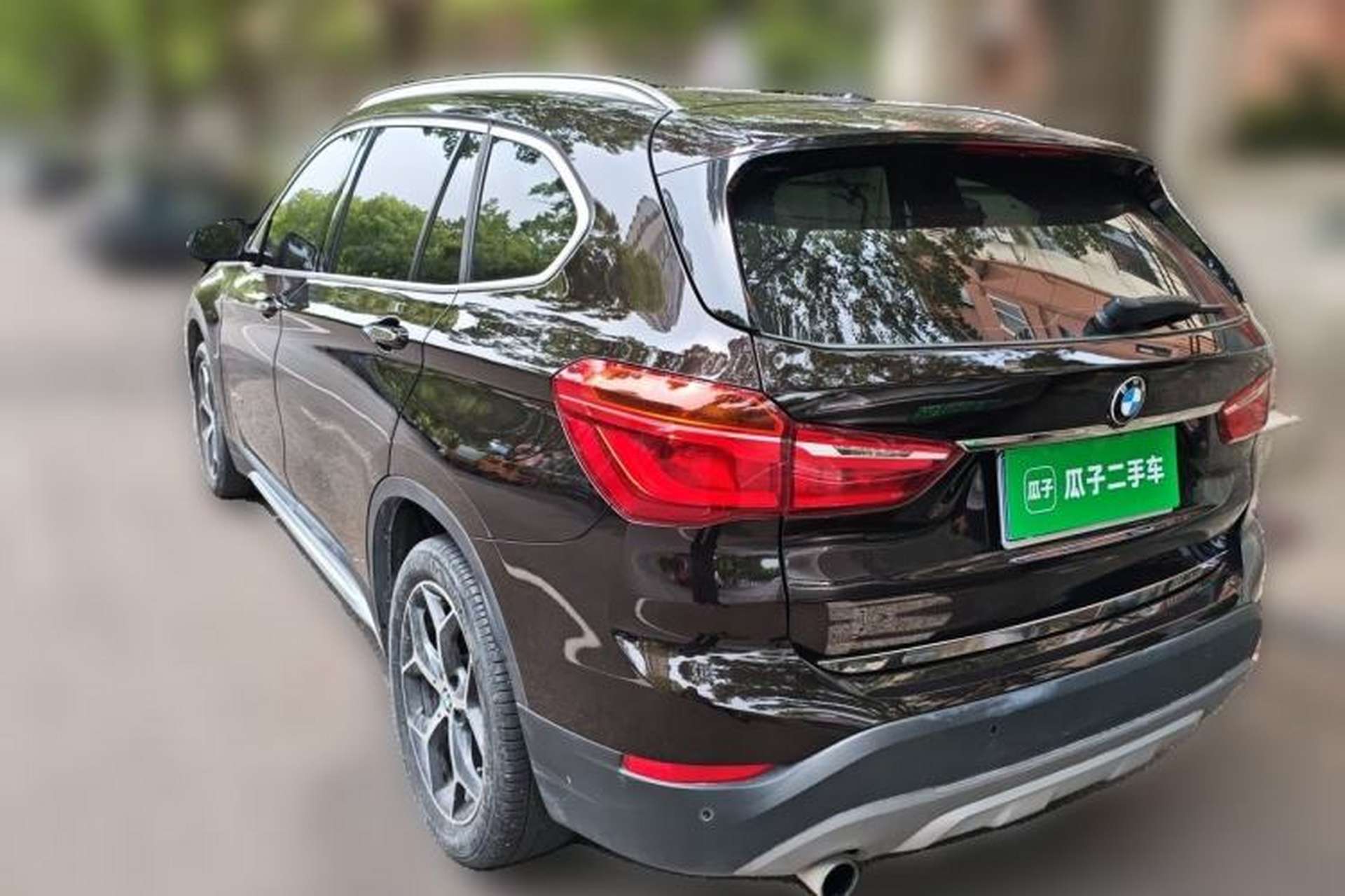 Used BMW X1 2016 sDrive18Li Luxury Model Rear Left 45 Deg