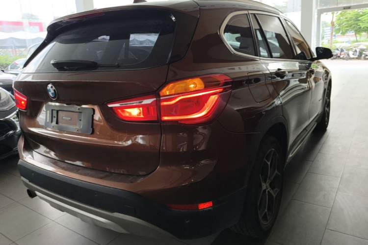 Used BMW X1 2016 sDrive18Li Luxury Model Rear Right 45 Deg