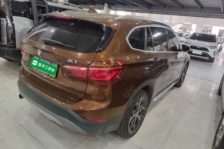 Used BMW X1 2016 sDrive18Li Luxury Model Rear Right 45 Deg
