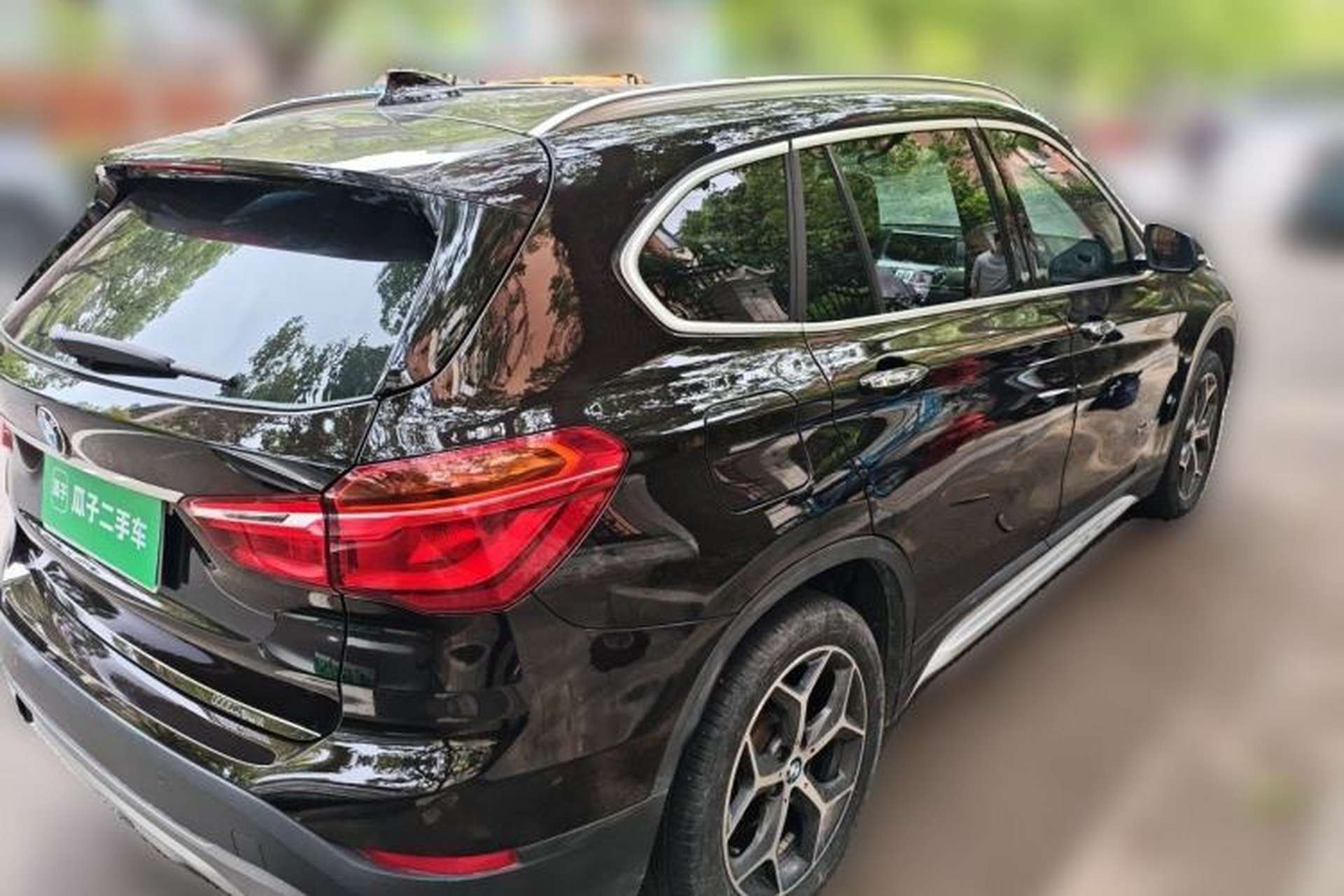 Used BMW X1 2016 sDrive18Li Luxury Model Rear Right 45 Deg