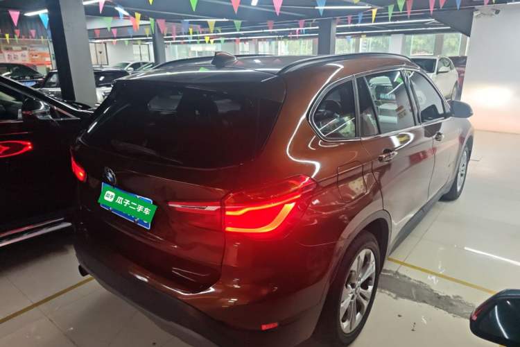 Used BMW X1 2016 sDrive18Li Premium Edition Rear Right 45 Deg