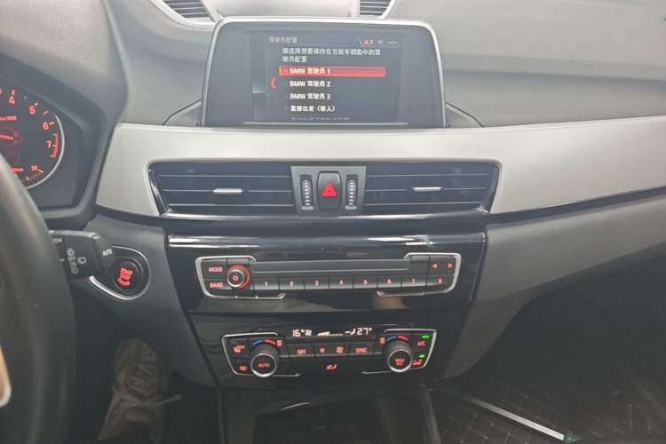Used BMW X1 2016 sDrive18Li Fashion Model Audio And AC Panel