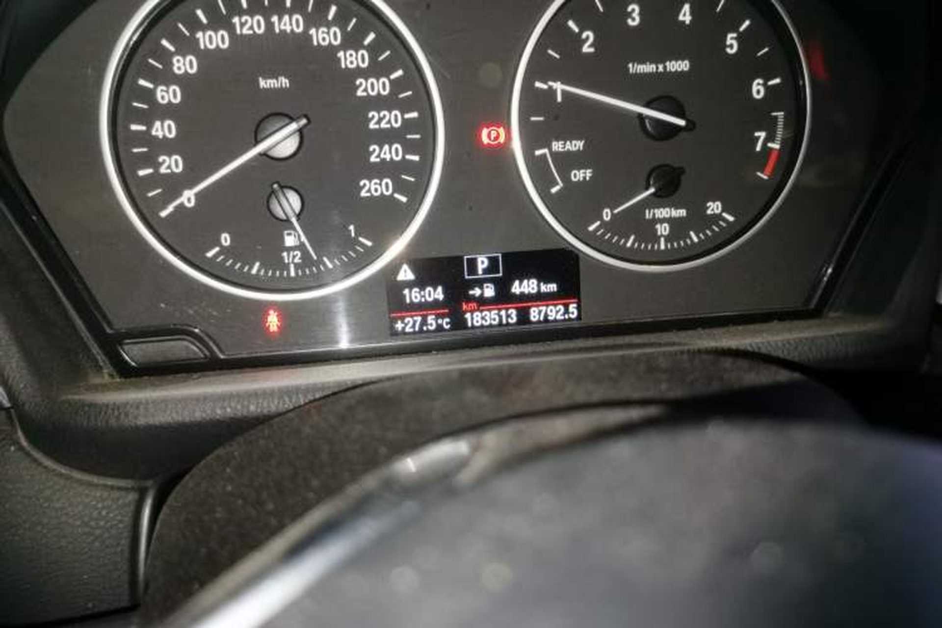 Used BMW X1 2016 sDrive18Li Premium Edition Odometer Close Up