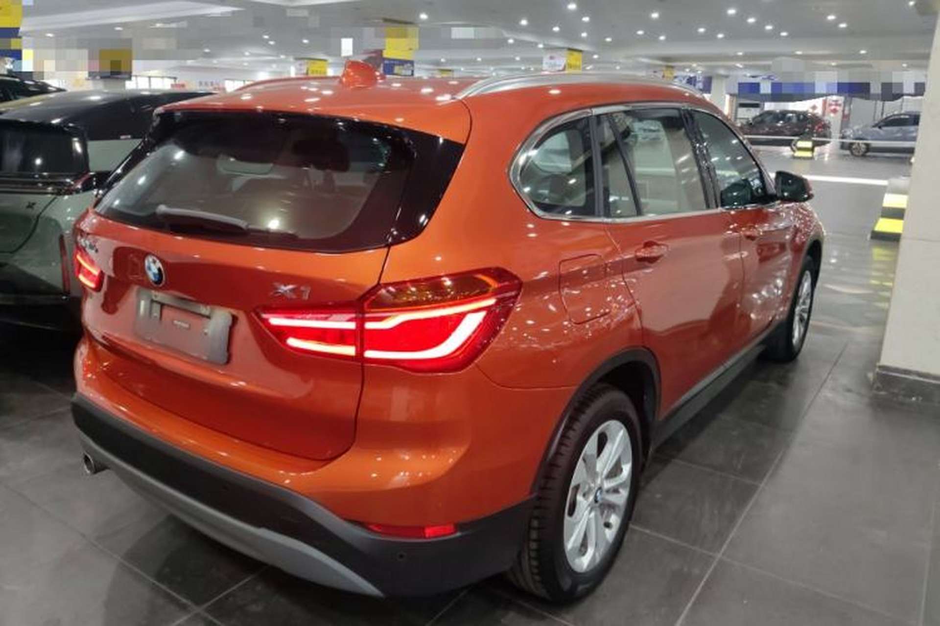 Used BMW X1 2016 sDrive18Li Premium Edition Rear Right 45 Deg
