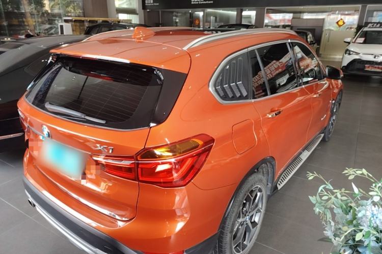 Used BMW X1 2016 sDrive18Li Luxury Model Rear Right 45 Deg