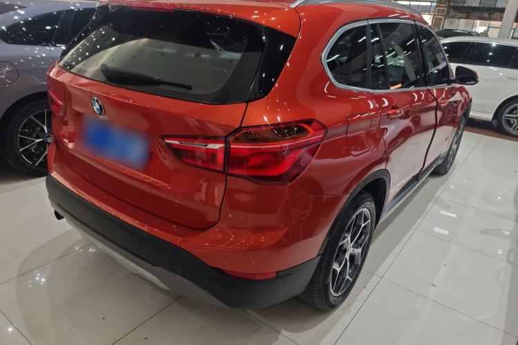 Used BMW X1 2016 sDrive18Li Luxury Model Rear Right 45 Deg