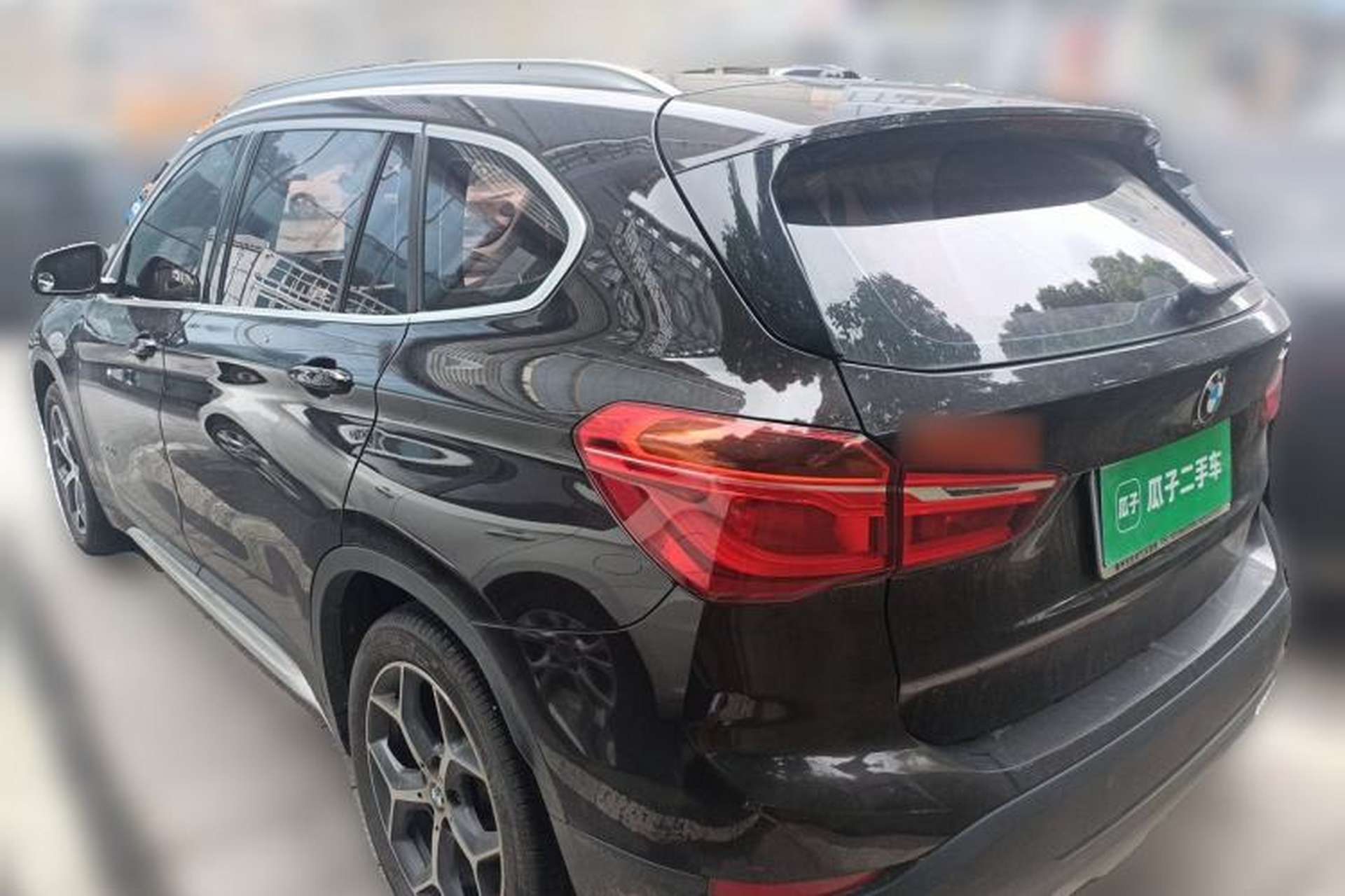 Used BMW X1 2016 sDrive18Li Luxury Model Rear Left 45 Deg