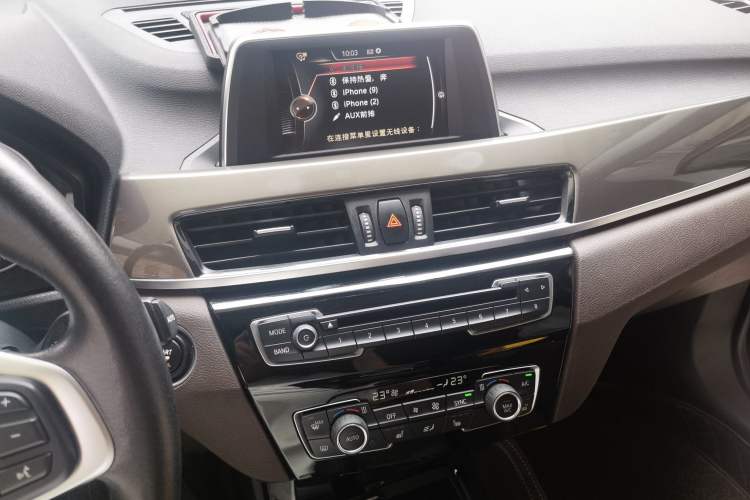 Used BMW X1 2016 sDrive20Li Luxury Model Audio And AC Panel