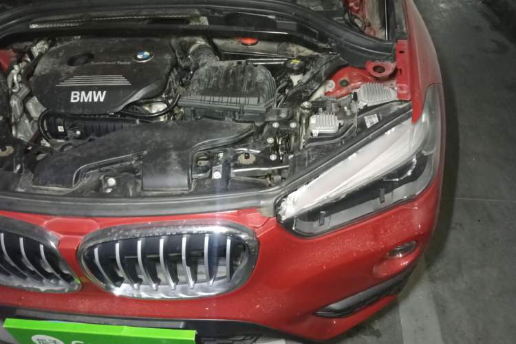 Used BMW X1 2016 sDrive18Li Premium Edition Engine Bay Left