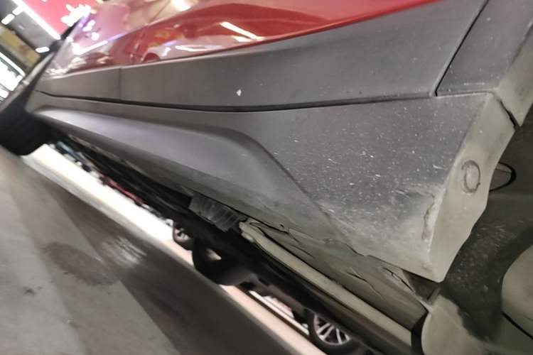 Used BMW X1 2016 sDrive18Li Fashion Model Left Side Sill