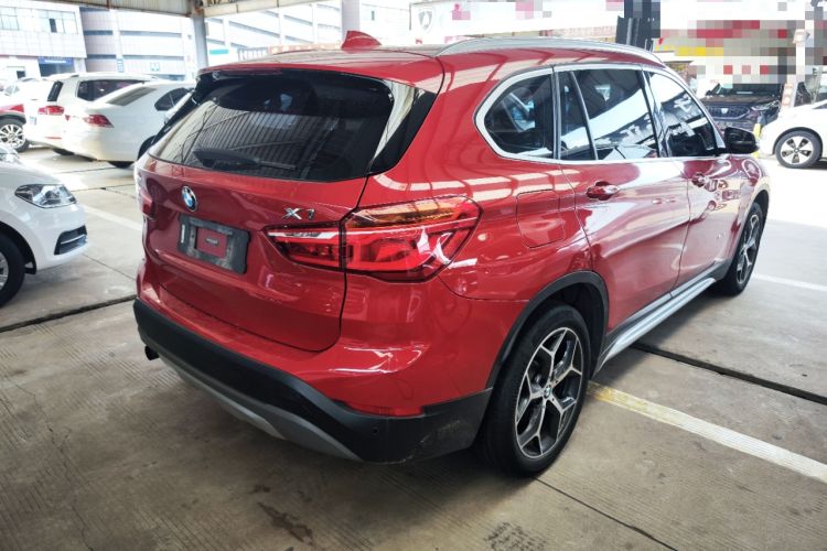 Used BMW X1 2016 sDrive18Li Luxury Model Rear Right 45 Deg